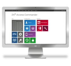Nadhled softwaru Access Commander - účet administrátora