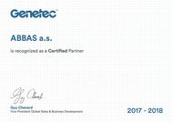 Certifikace GENETEC 